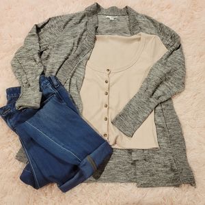 XXL grey Sonoma cardigan